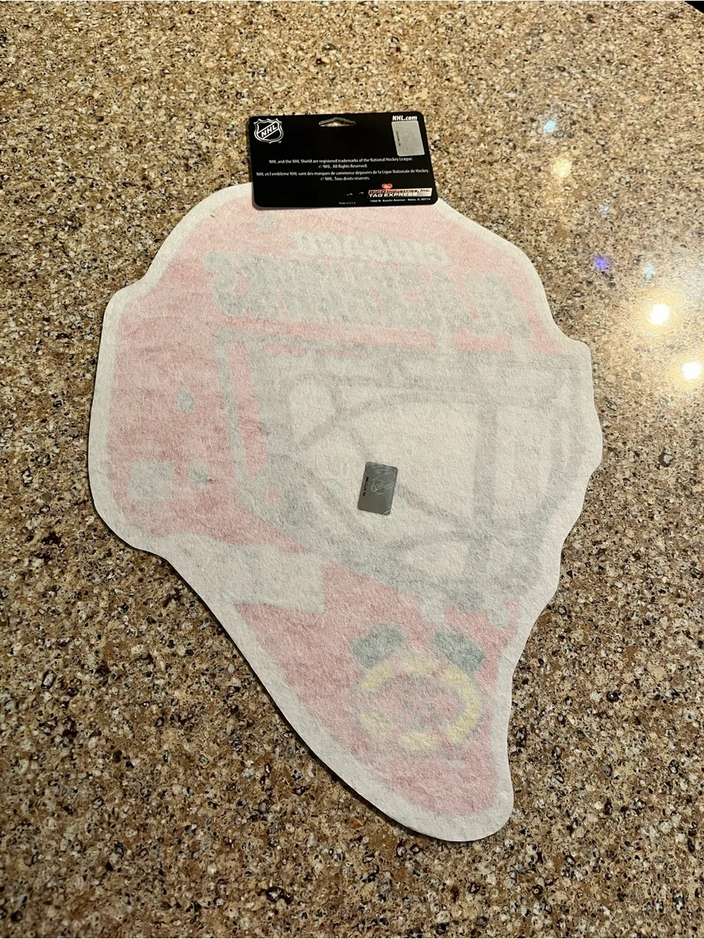 NHL Chicago Blackhawks Red Wall Pennant Vintage 1990’s 13” X 18”